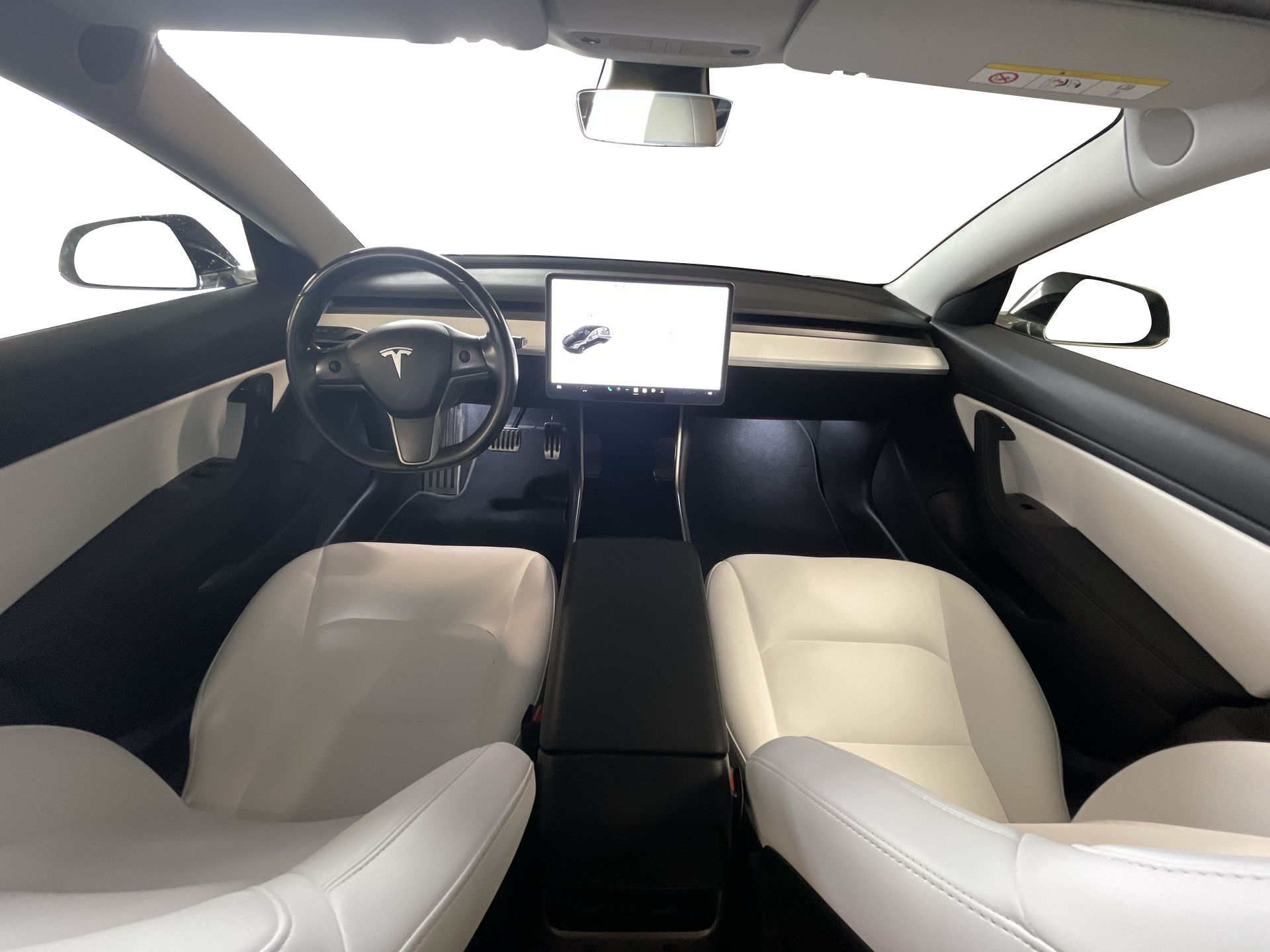 Details for a Front Interior From Rear Seat Center