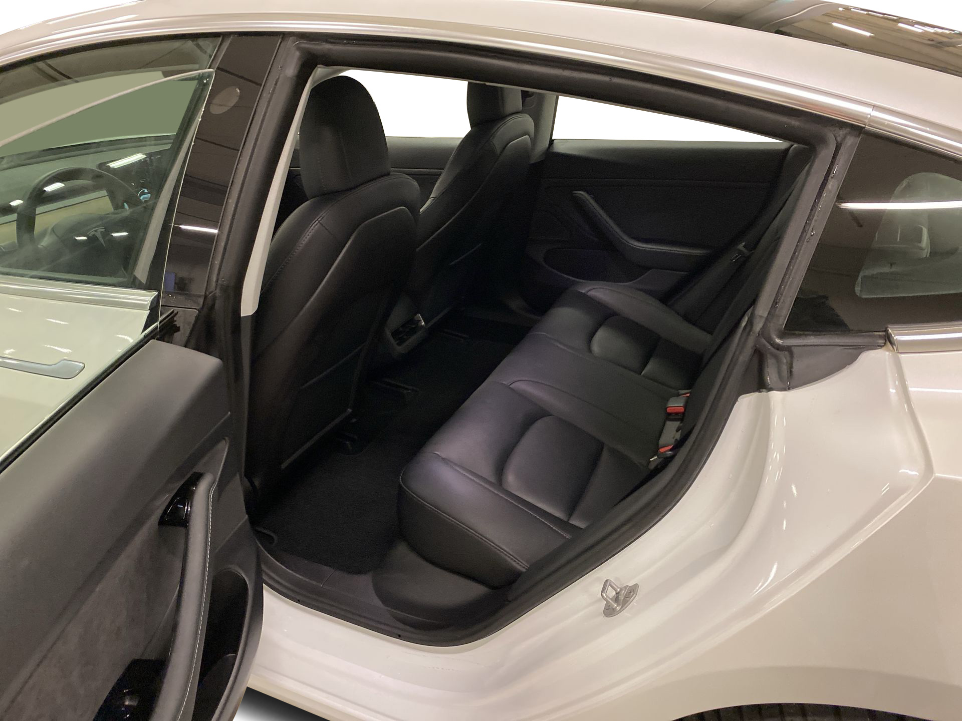 Details for a Rear Interior View From Driver Side